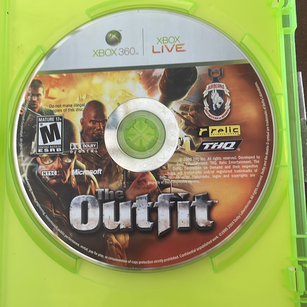 Xbox 360 The Outfit Tactical Action Shooter Game - Picture 8 of 10